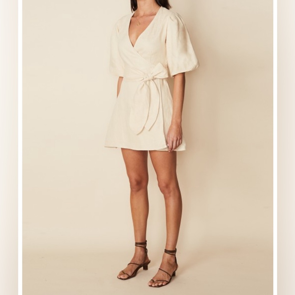 Faithfull the brand Godiva wrap dress